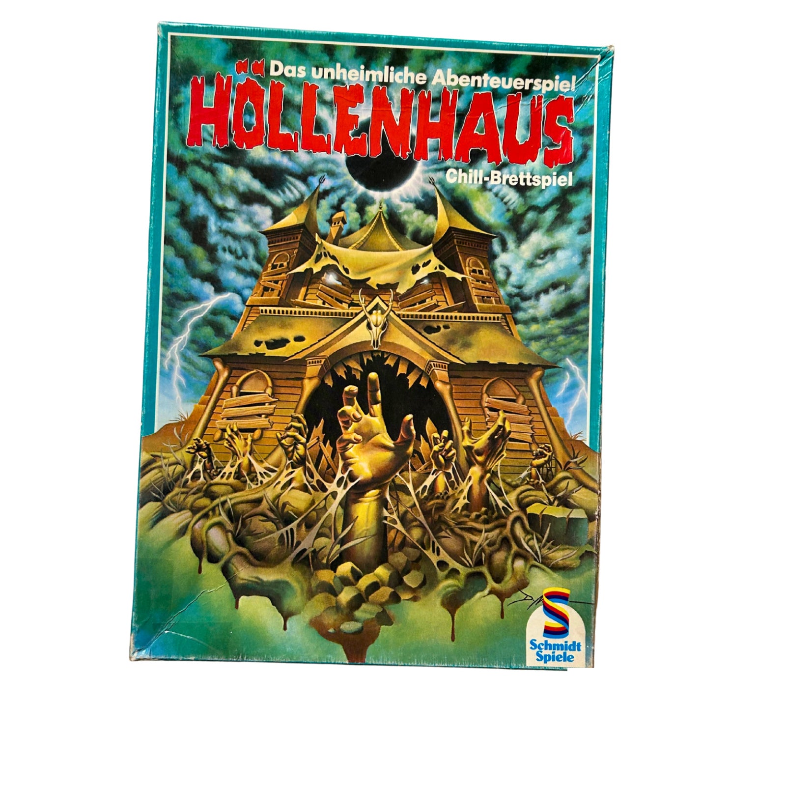 Schmidt Spiele Höllenhaus - Das Unheimliche Abenteuer – SKU A11948 – Gesellschaftsspiel gebraucht kaufen bei Brettspielimperium