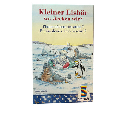 Schmidt Spiele - Kleiner Eisbär wo stecken wir ? – – SKU A9609 – Gesellschaftsspiel gebraucht kaufen bei Brettspielimperium