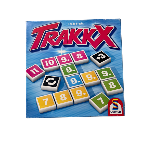 Schmidt Spiele Trakkx Brettspiel Legespiel ab 8 Jahren - Vollständig - Ansicht 1