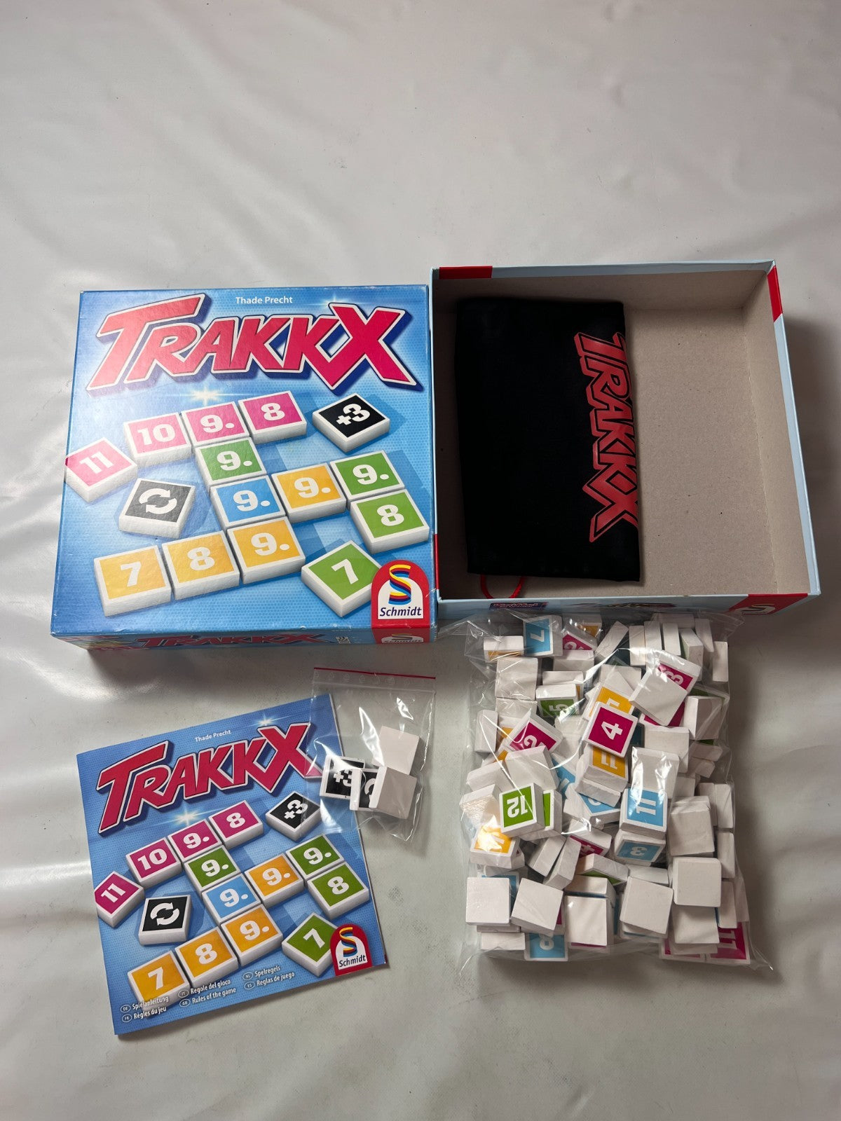 Schmidt Spiele Trakkx Brettspiel Legespiel ab 8 Jahren - Vollständig - Ansicht 2