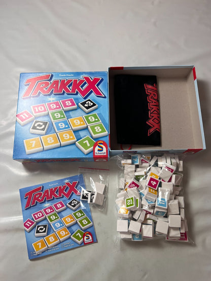 Schmidt Spiele Trakkx Brettspiel Legespiel ab 8 Jahren - Vollständig - Ansicht 2