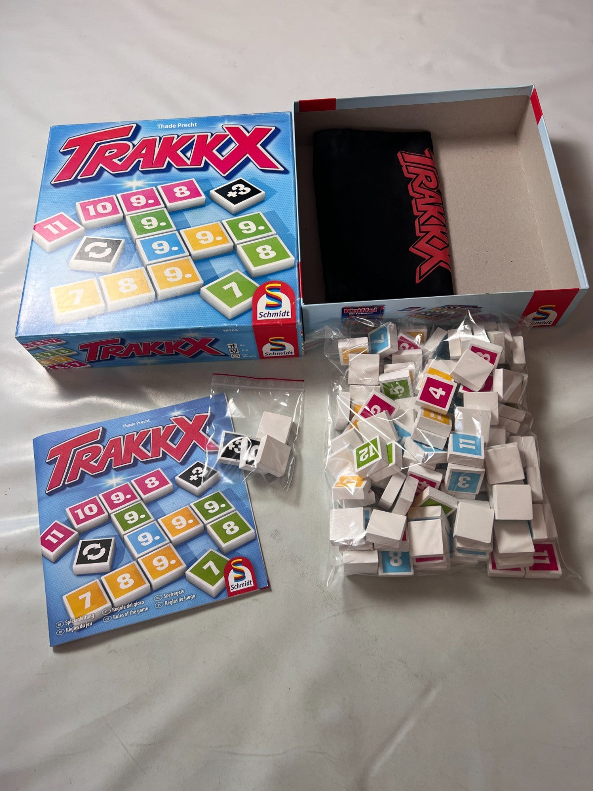 Schmidt Spiele Trakkx Brettspiel Legespiel ab 8 Jahren - Vollständig - Ansicht 3