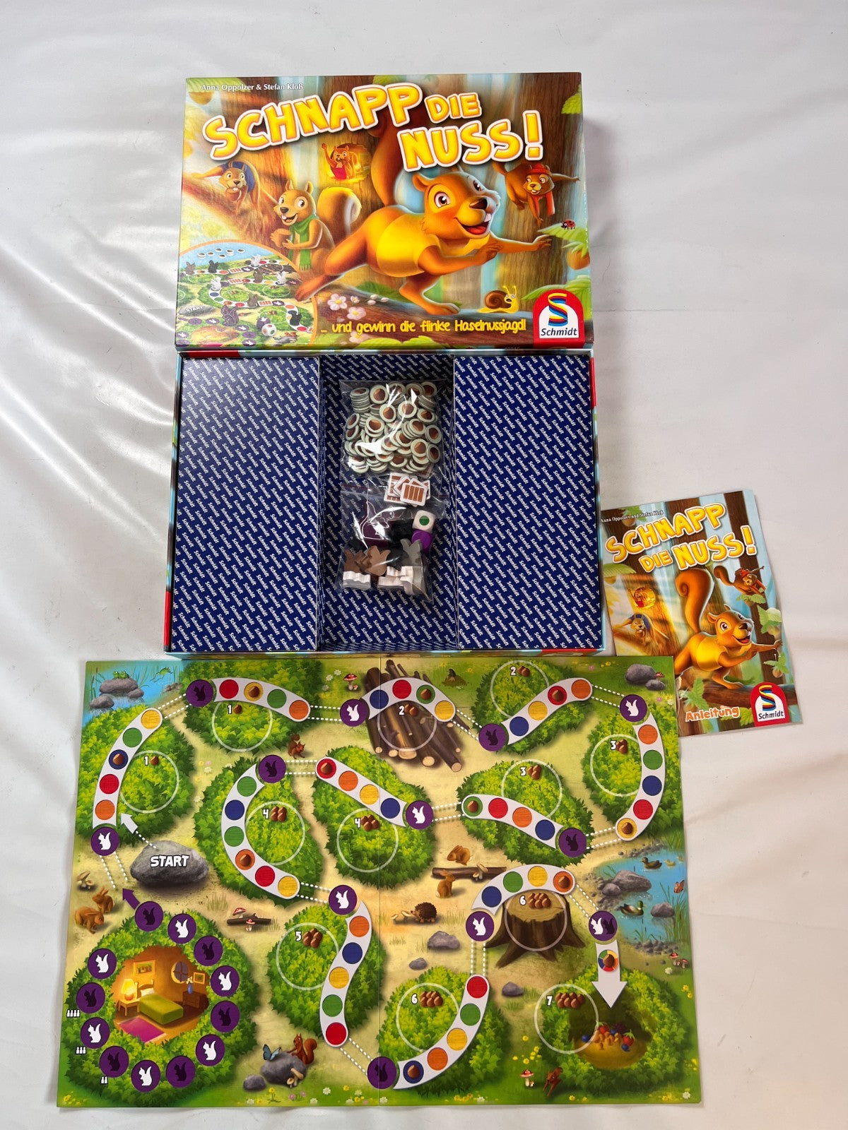 Schnapp die Nuss  Schmidt Spiele  Selten  Vollständig - Ansicht 2