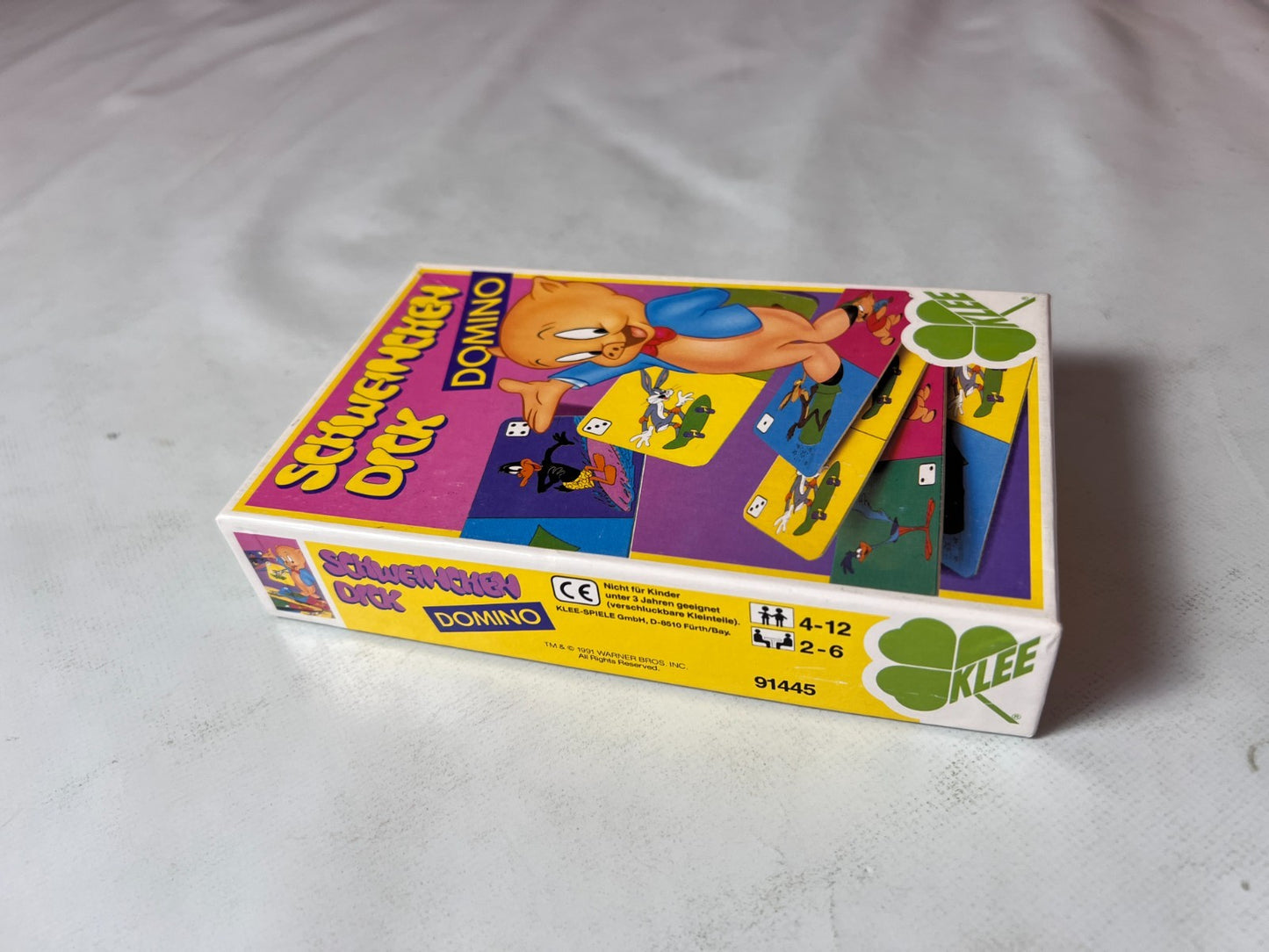 Schweinchen Dock Domino Klee Spiel Gesellschaftsspiel  Vollständig - Ansicht 4