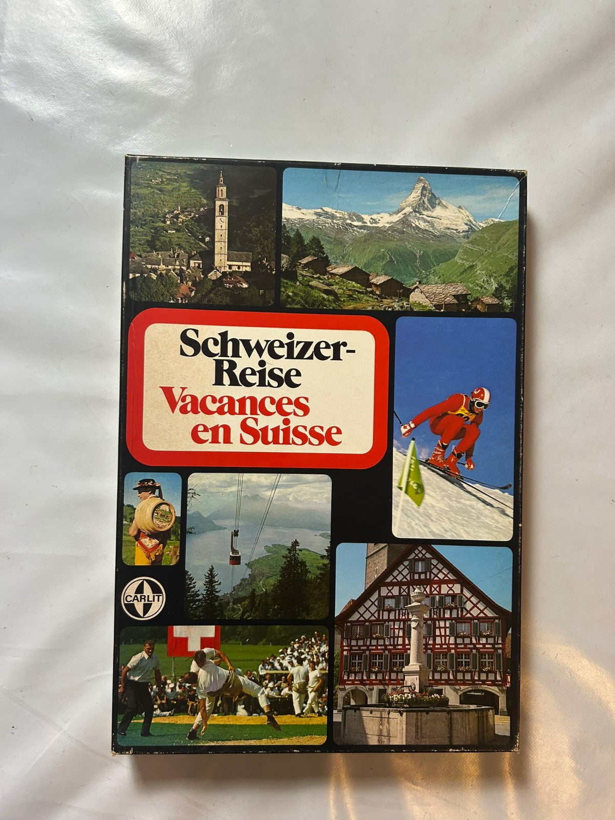 SCHWEIZER REISE BRETTSPIEL VON CARLIT 8202  Vollständig - Ansicht 2