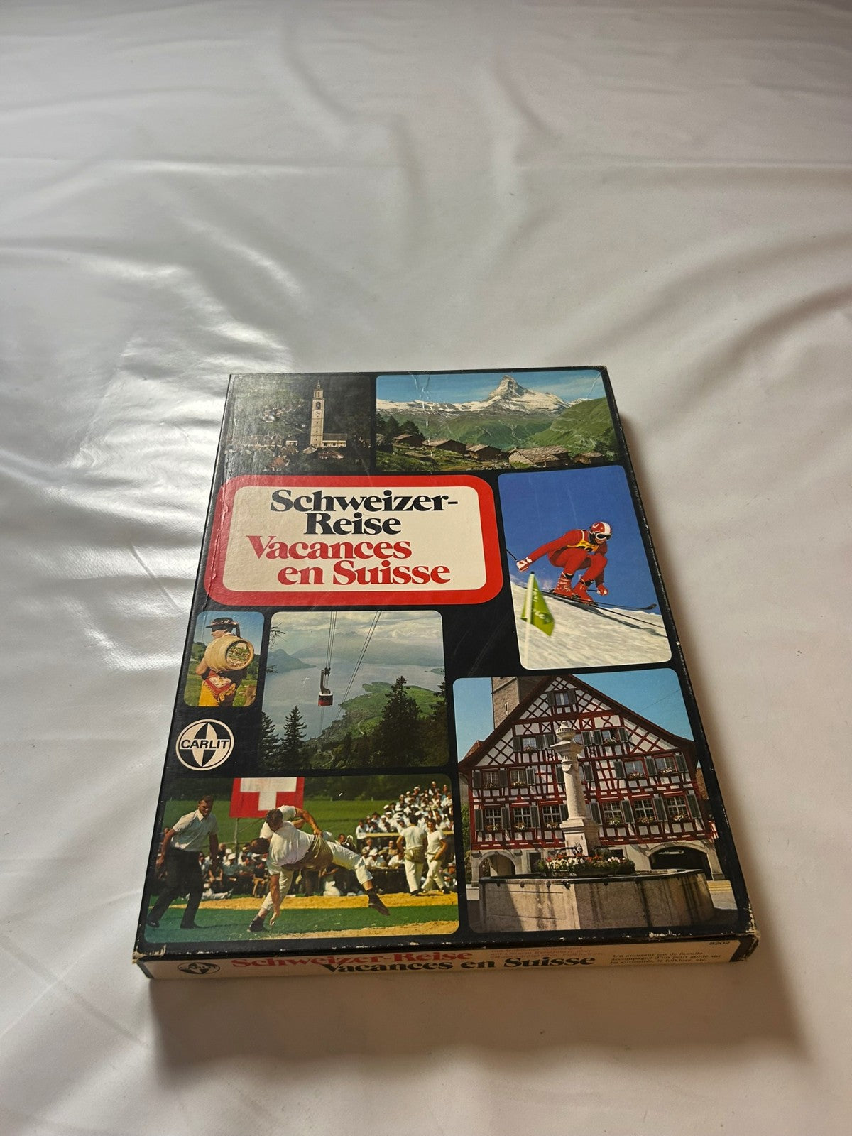 SCHWEIZER REISE BRETTSPIEL VON CARLIT 8202  Vollständig - Ansicht 3