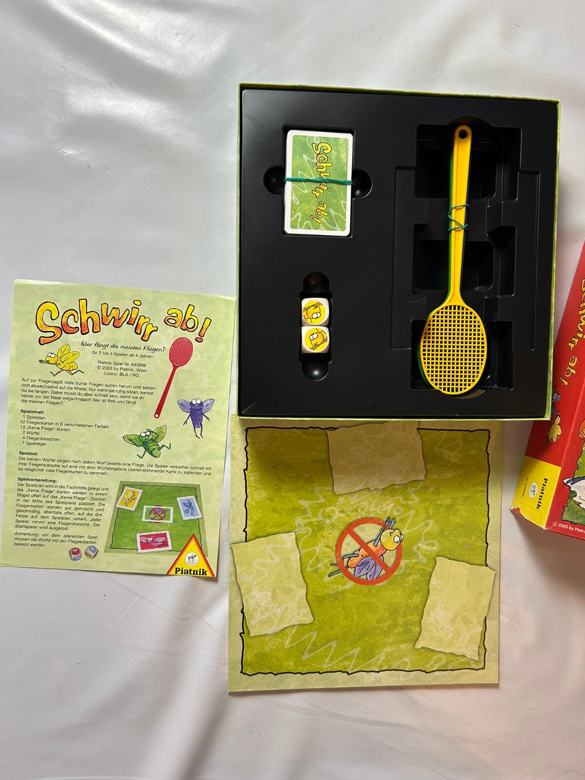 Schwirr ab Spiel Piatnik 2003  Vollständig - Ansicht 6