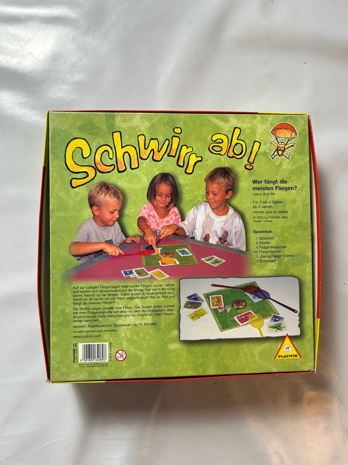 Schwirr ab Spiel Piatnik 2003  Vollständig - Ansicht 8