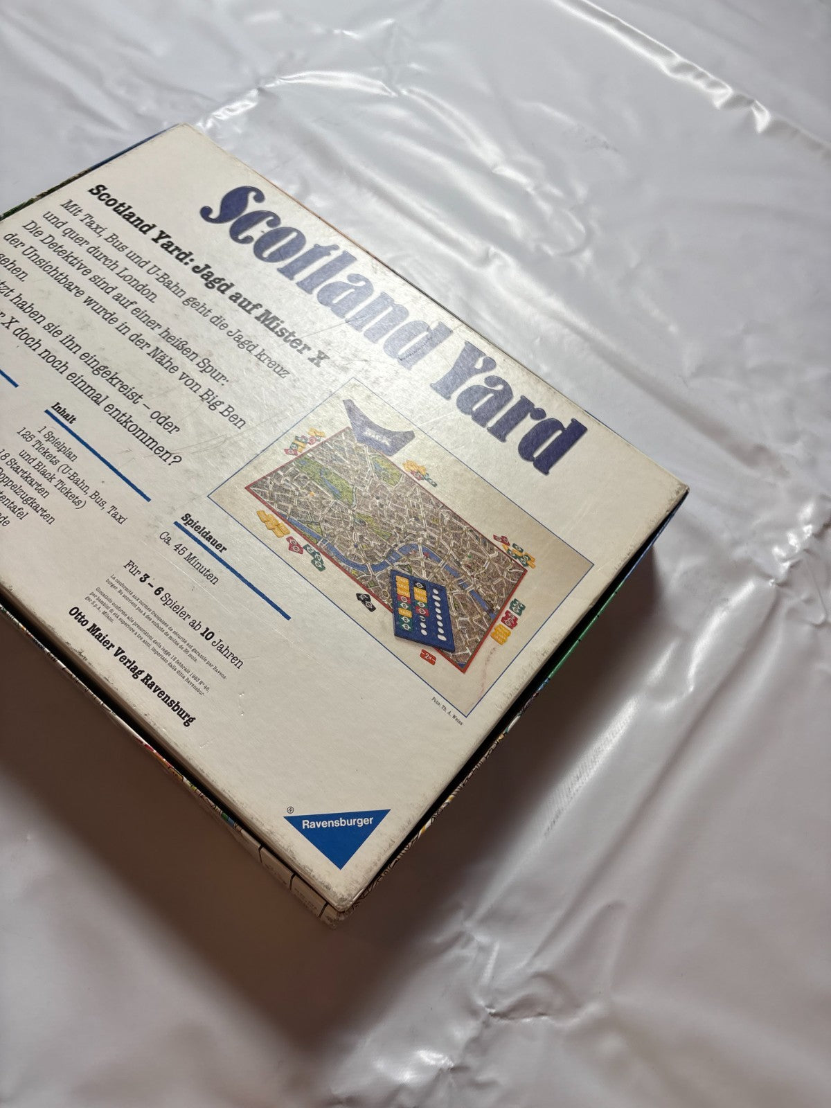 Scotland Yard  Brettspiel Ravensburger Spiel des Jahres 83 Retro - Vollständig - Ansicht 12