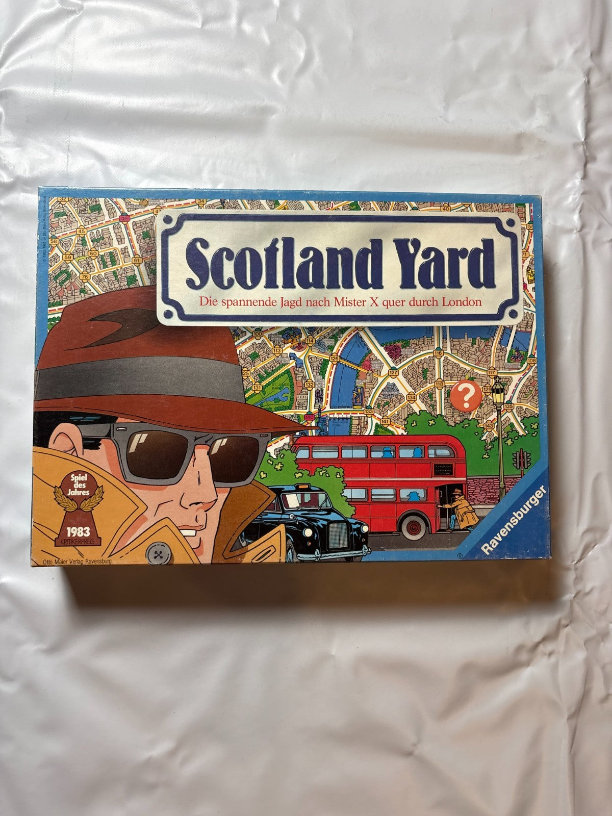 Scotland Yard  Brettspiel Ravensburger Spiel des Jahres 83 Retro - Vollständig - Ansicht 2