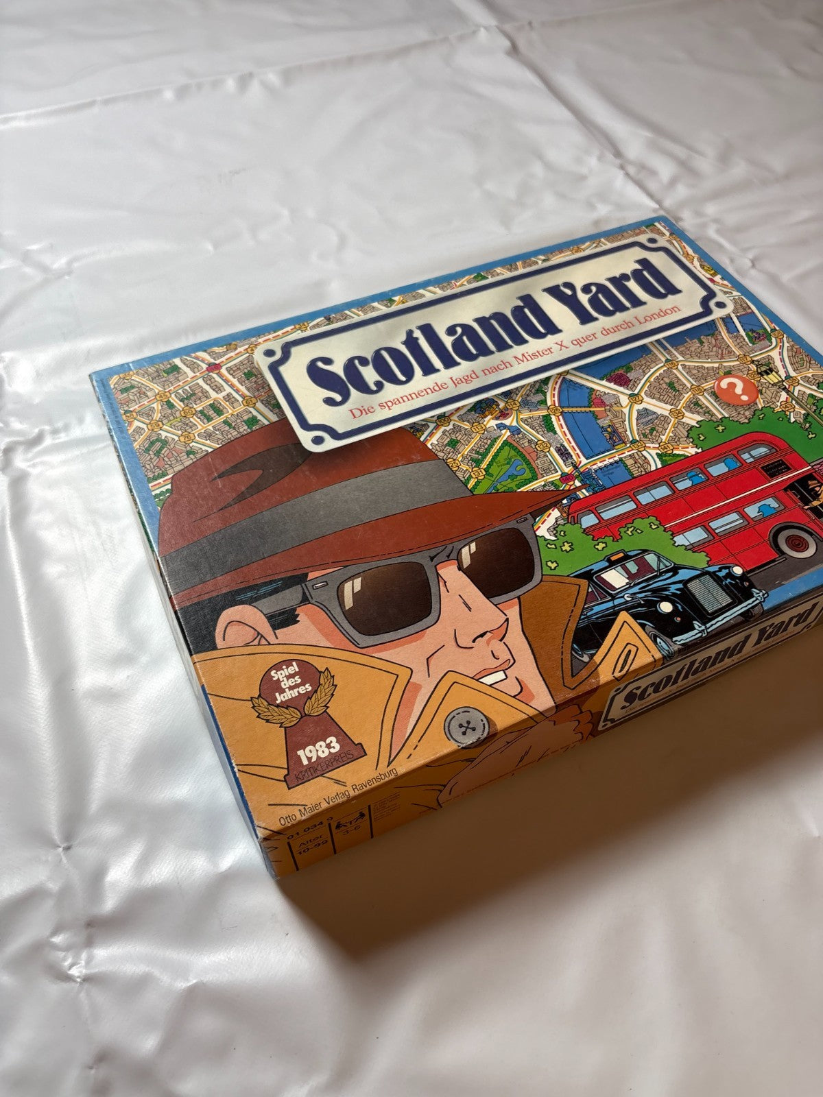 Scotland Yard  Brettspiel Ravensburger Spiel des Jahres 83 Retro - Vollständig - Ansicht 5
