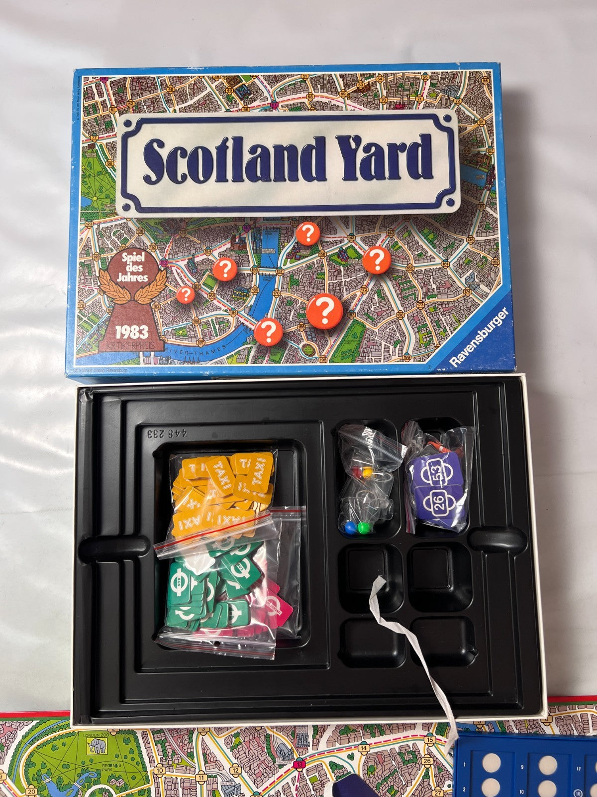 Scotland Yard  Brettspiel Ravensburger Spiel des Jahres Retro - Vollständig - Ansicht 3