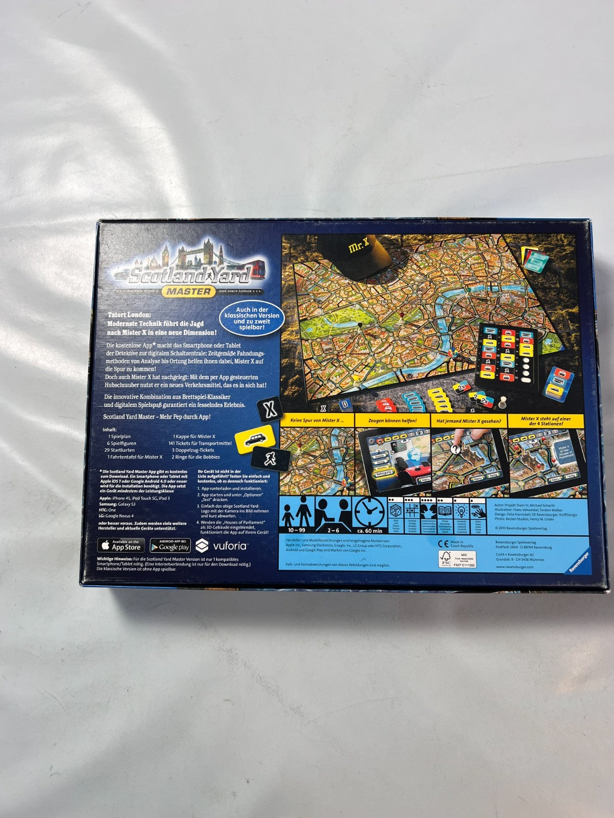 Scotland Yard Master Ravensburger 2013 vollständig - Ansicht 9