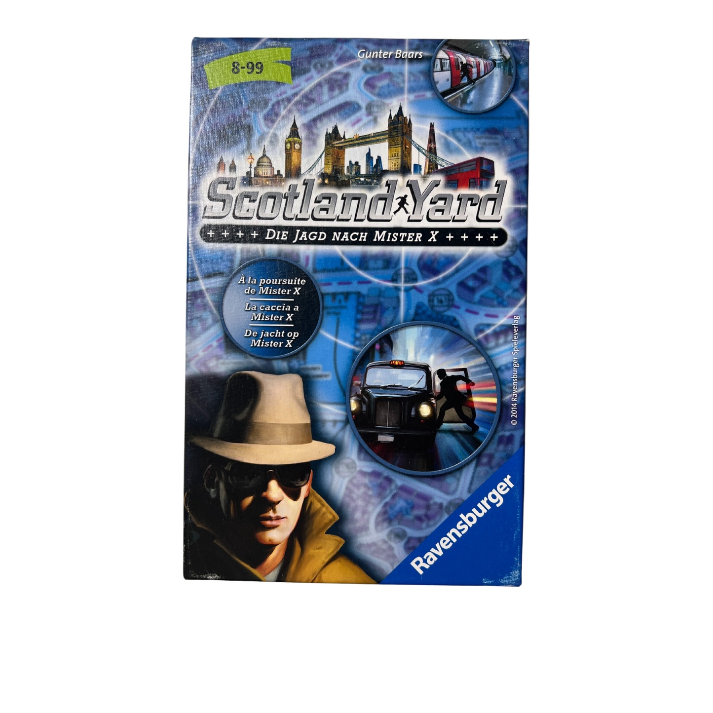 Scotland Yard - Mitbringspiel - Ravensburger - Vollständig - Ansicht 1