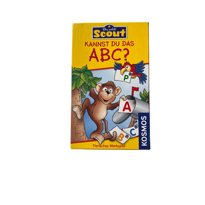 Scout Kosmos Kannst du das ABC Spielzeug Lernspiele – SKU A10537 – Gesellschaftsspiel gebraucht kaufen bei Brettspielimperium