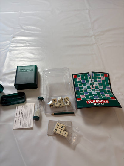 Scrabble Blitz Spiel Reise Würfel Brettspiel Kreuzwort - Unbespielt - Ansicht 10