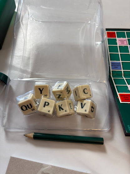 Scrabble Blitz Spiel Reise Würfel Brettspiel Kreuzwort - Unbespielt - Ansicht 12