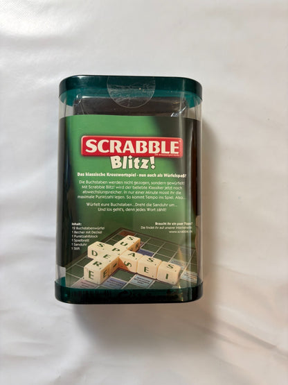 Scrabble Blitz Spiel Reise Würfel Brettspiel Kreuzwort - Unbespielt - Ansicht 5
