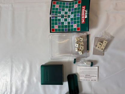 Scrabble Blitz Spiel Reise Würfel Brettspiel Kreuzwort - Unbespielt - Ansicht 9