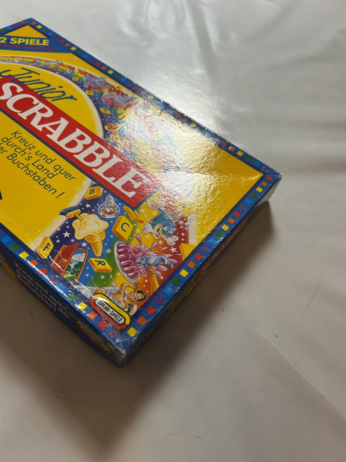 Scrabble Junior Brettspiel Mattel 1995  Vollständig - Ansicht 4