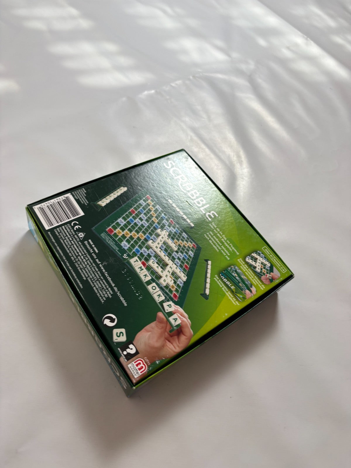 Scrabble Kompakt Mattel Gesellschaftsspiel Familienspiel -  Vollständig - Ansicht 10