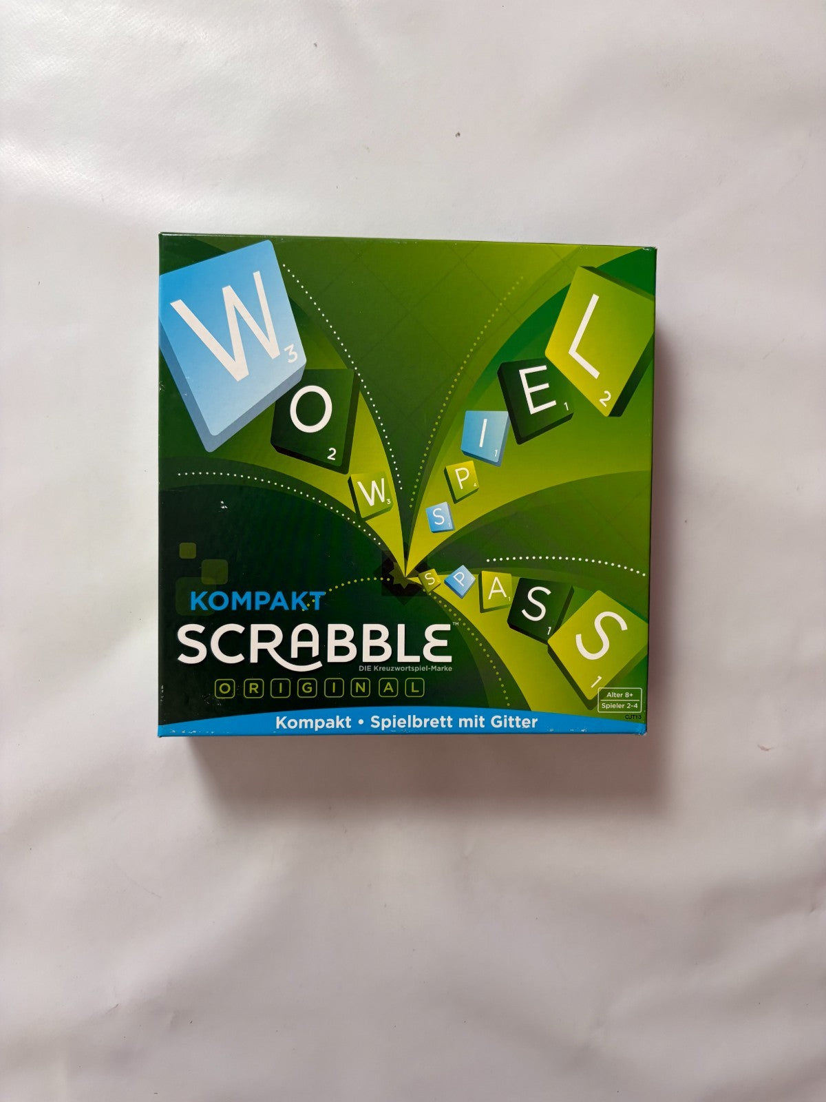 Scrabble Kompakt Mattel Gesellschaftsspiel Familienspiel -  Vollständig - Ansicht 2