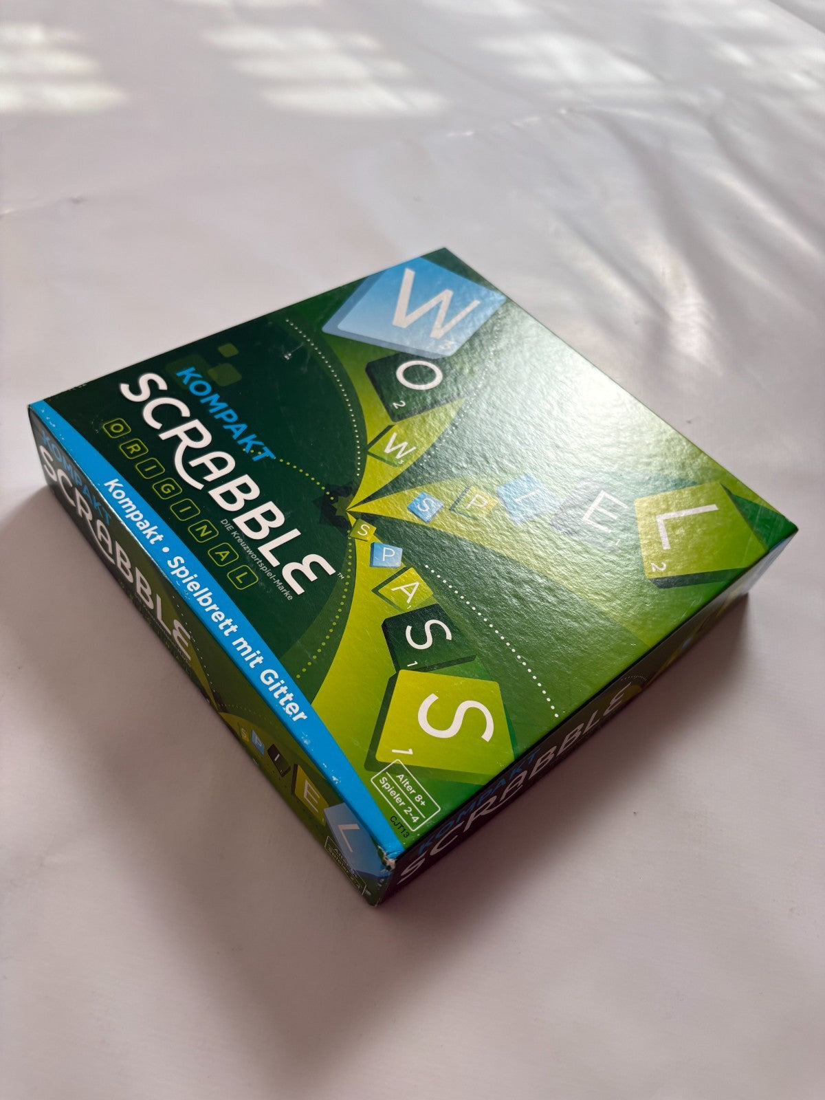 Scrabble Kompakt Mattel Gesellschaftsspiel Familienspiel -  Vollständig - Ansicht 4