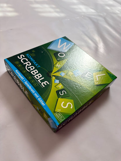 Scrabble Kompakt Mattel Gesellschaftsspiel Familienspiel -  Vollständig - Ansicht 4