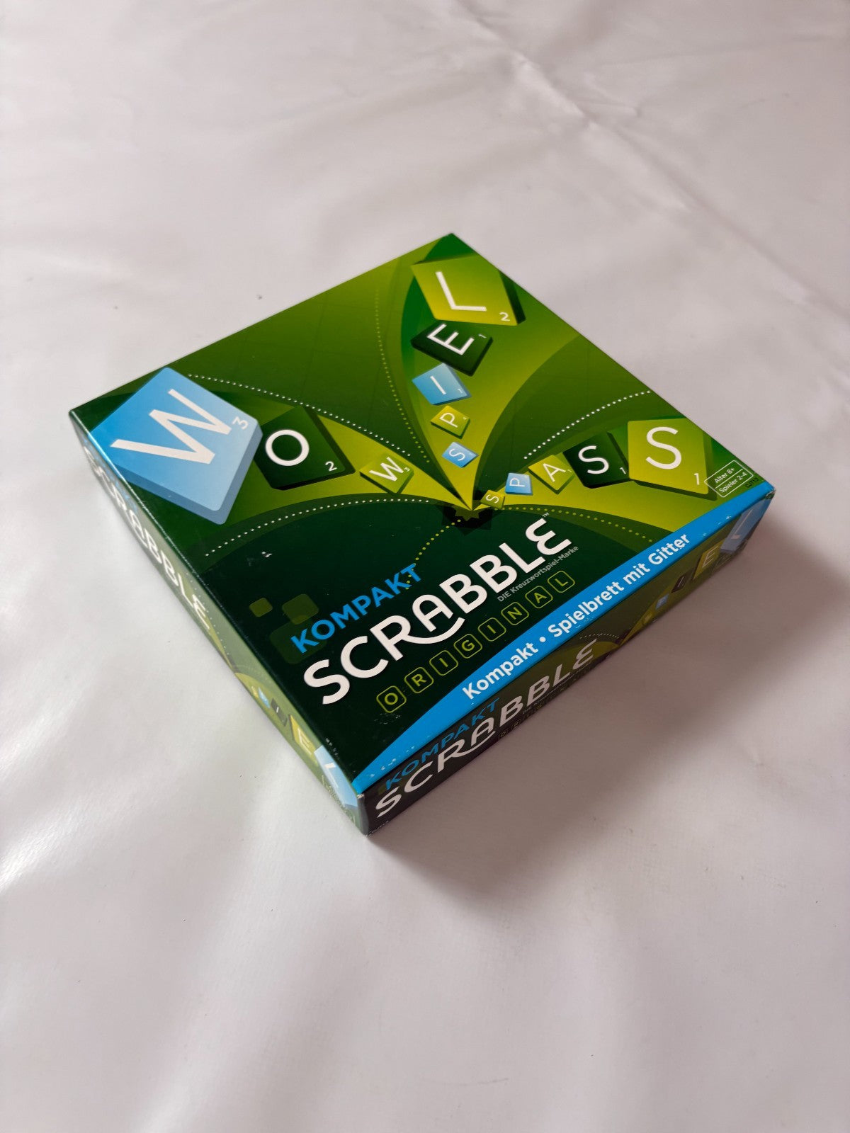 Scrabble Kompakt Mattel Gesellschaftsspiel Familienspiel -  Vollständig - Ansicht 5