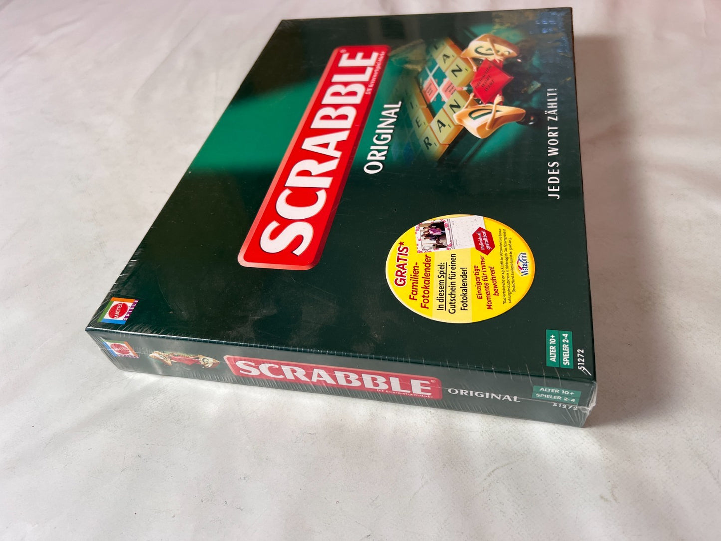 SCRABBLE Original Jedes Wort zählt von Mattel 2008 NEU in Folie - Ansicht 3