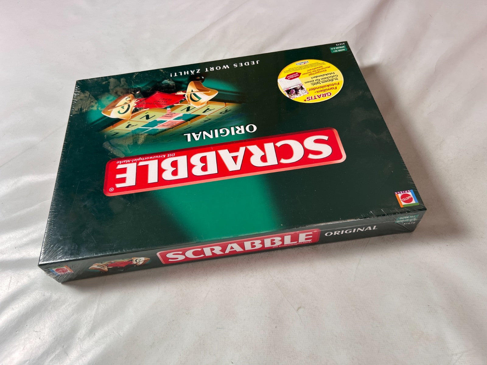 SCRABBLE Original Jedes Wort zählt von Mattel 2008 NEU in Folie - Ansicht 4