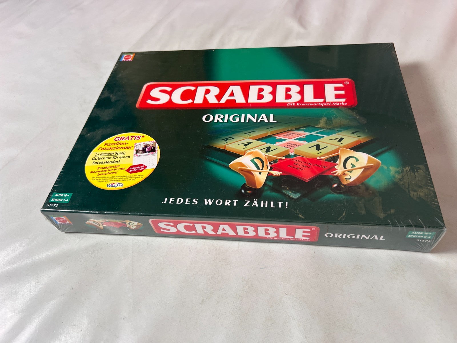 SCRABBLE Original Jedes Wort zählt von Mattel 2008 NEU in Folie - Ansicht 6