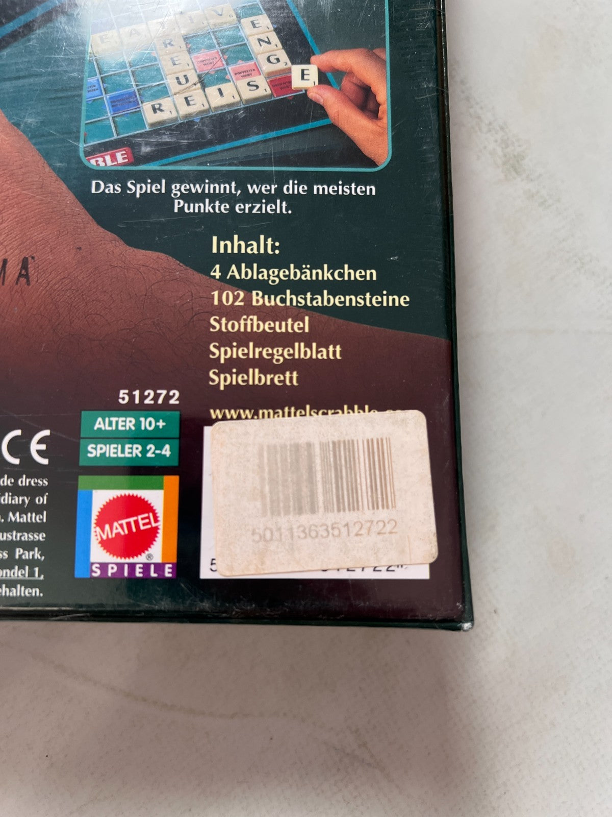 SCRABBLE Original Jedes Wort zählt von Mattel 2008 NEU in Folie - Ansicht 8