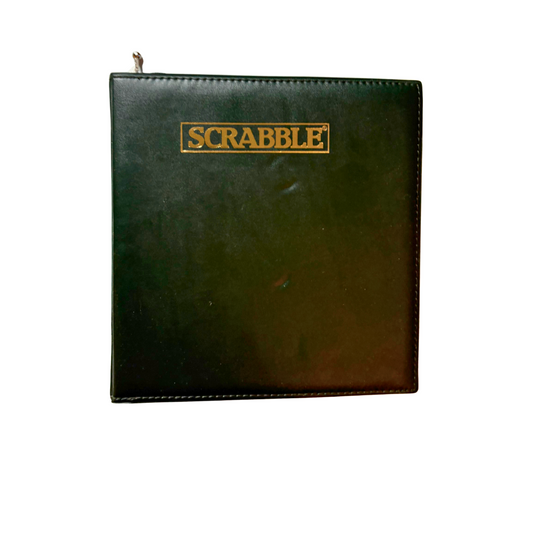 Scrabble Reise  Kunstleder Mappe Mattel  Unbespielt - Ansicht 1