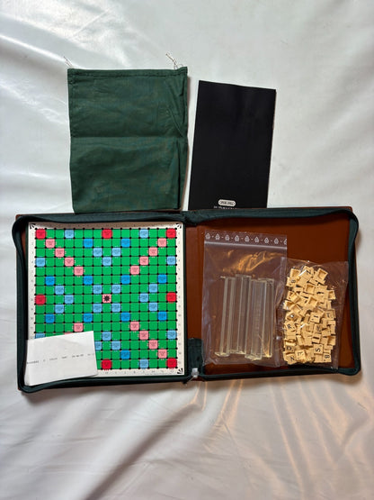 Scrabble Reise  Kunstleder Mappe Mattel  Unbespielt - Ansicht 6