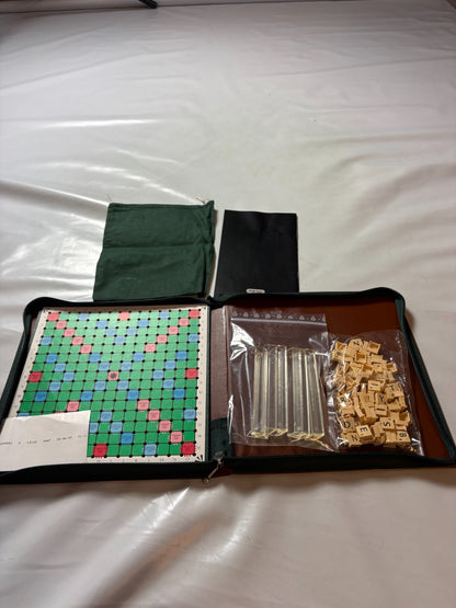 Scrabble Reise  Kunstleder Mappe Mattel  Unbespielt - Ansicht 7