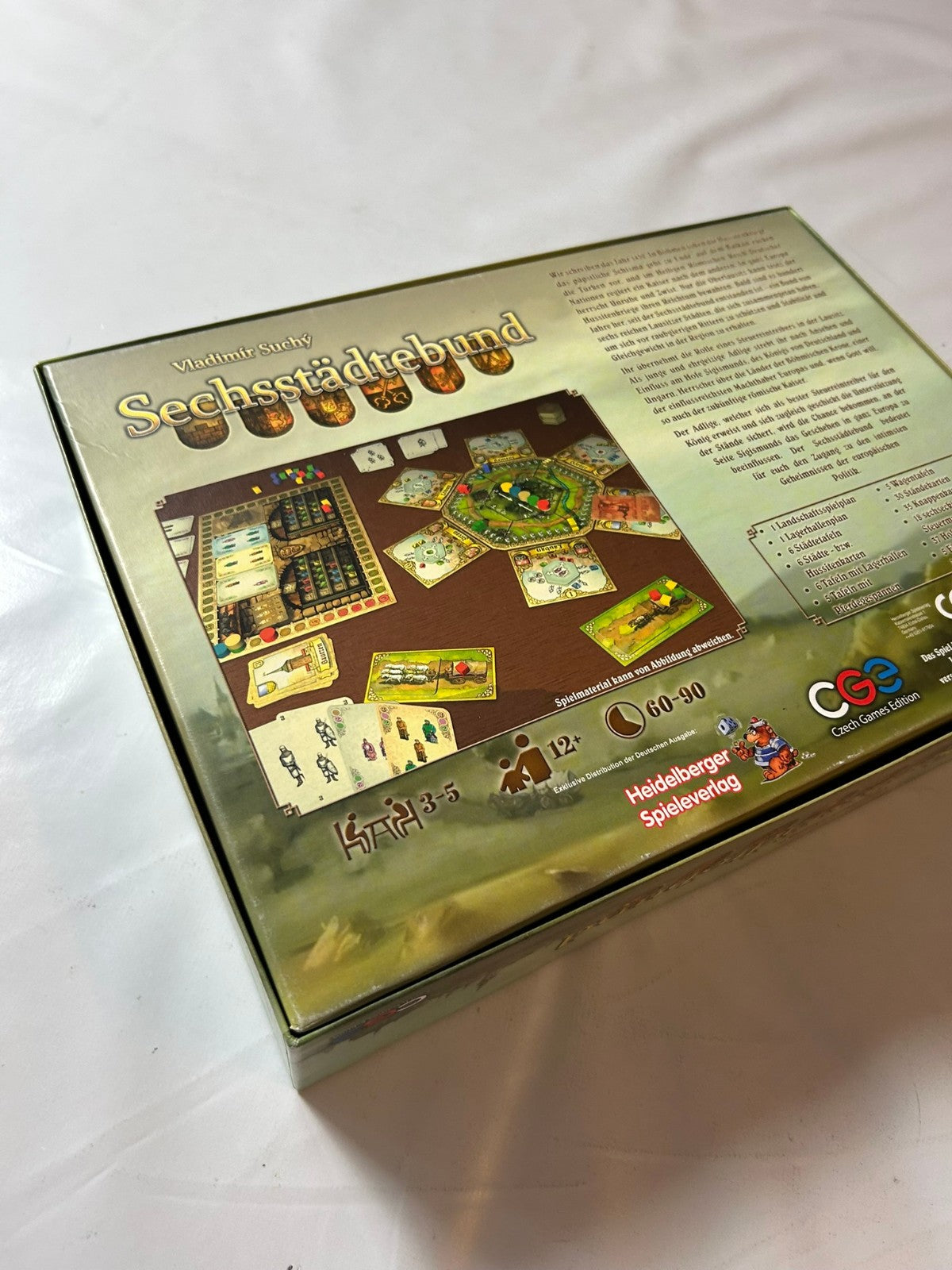 SECHSSTÄDTEBUND - CGE - Heidelberger Spieleverlag - Vollständig - Ansicht 12