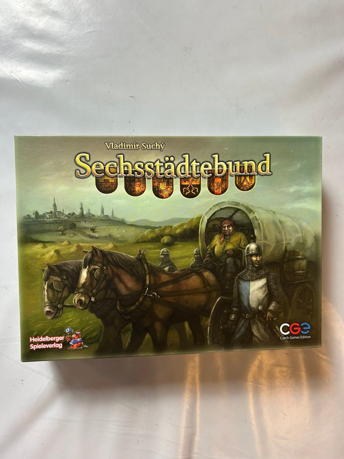 SECHSSTÄDTEBUND - CGE - Heidelberger Spieleverlag - Vollständig - Ansicht 2