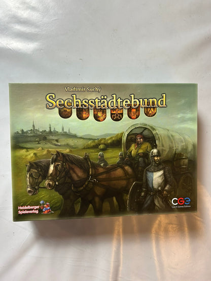 SECHSSTÄDTEBUND - CGE - Heidelberger Spieleverlag - Vollständig - Ansicht 2