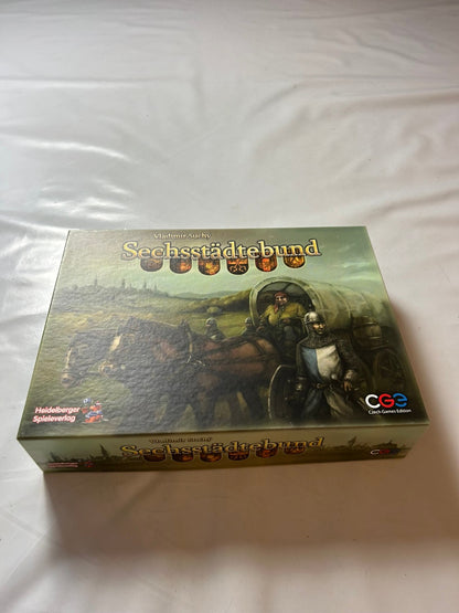 SECHSSTÄDTEBUND - CGE - Heidelberger Spieleverlag - Vollständig - Ansicht 3