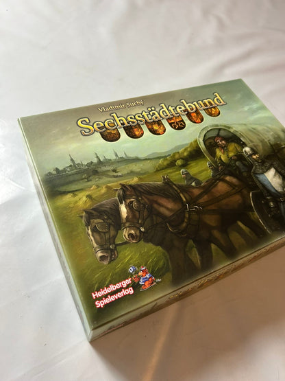 SECHSSTÄDTEBUND - CGE - Heidelberger Spieleverlag - Vollständig - Ansicht 5