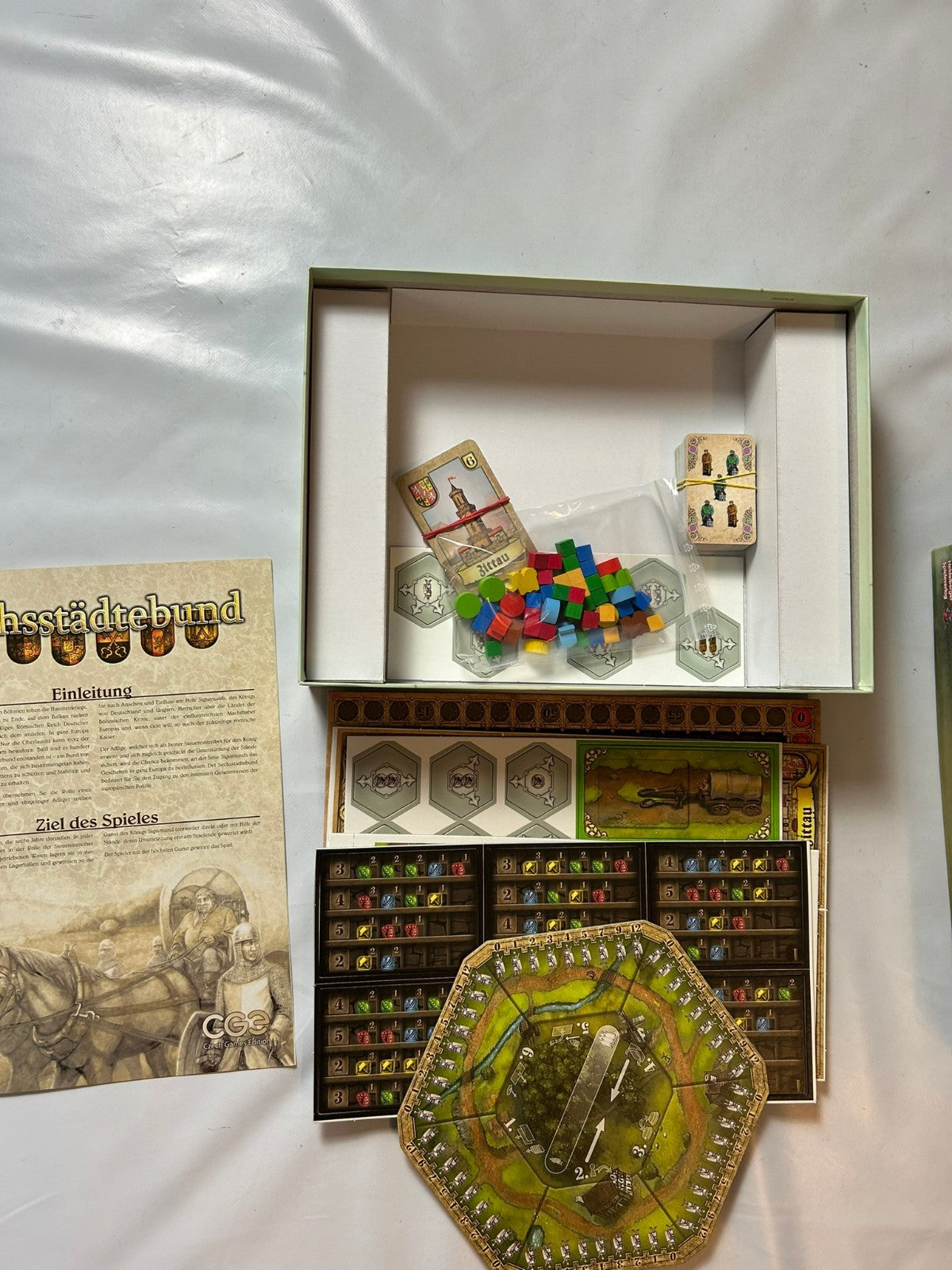 SECHSSTÄDTEBUND - CGE - Heidelberger Spieleverlag - Vollständig - Ansicht 6