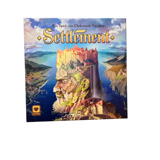 Settlement Brettspiel von IGames Oleksandr Nevskiy – SKU A11322 – Gesellschaftsspiel gebraucht kaufen bei Brettspielimperium