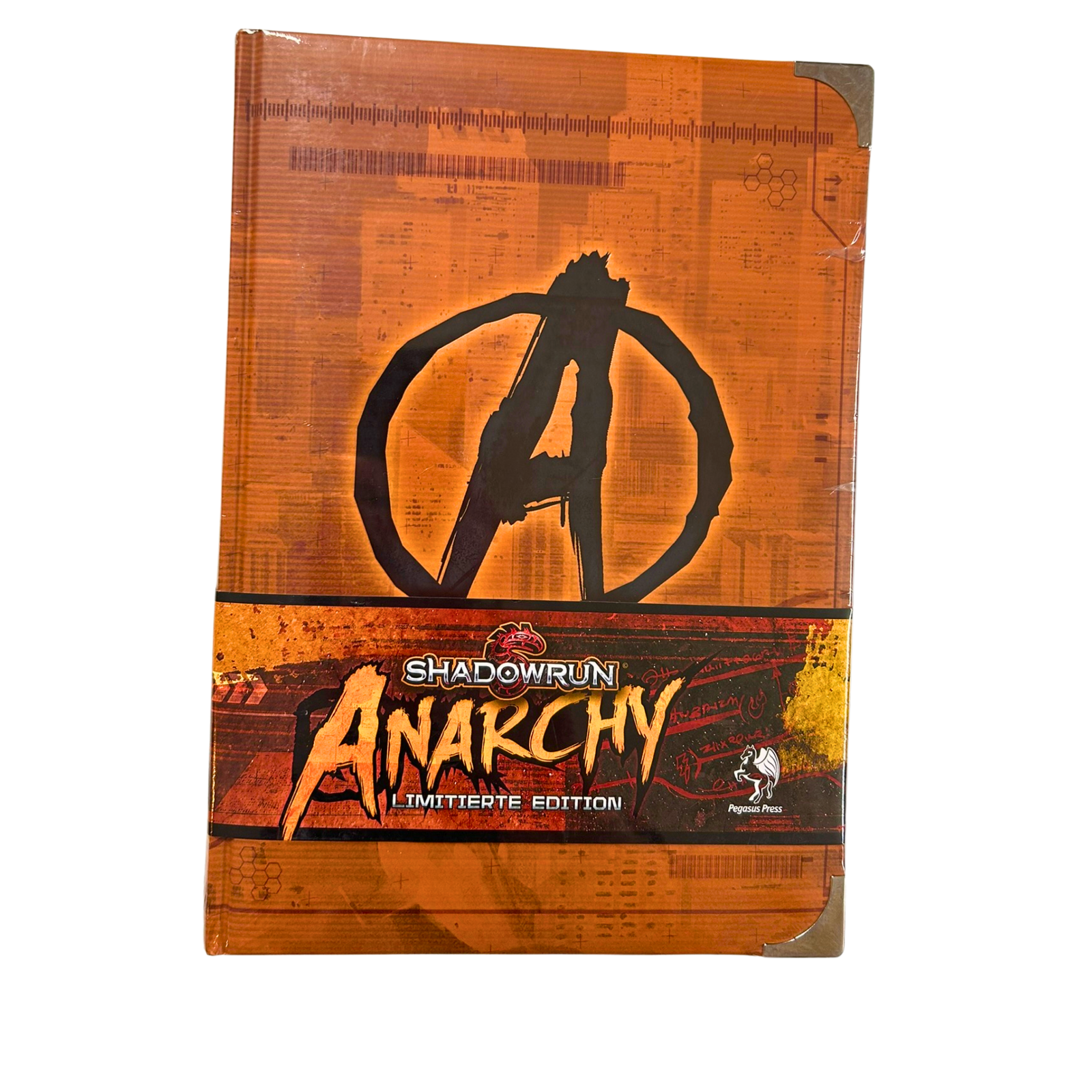 Shadowrun 5 Anarchy Limitierte Edition Hardcover Pegasus Spiele  NEU in Folie - Ansicht 1