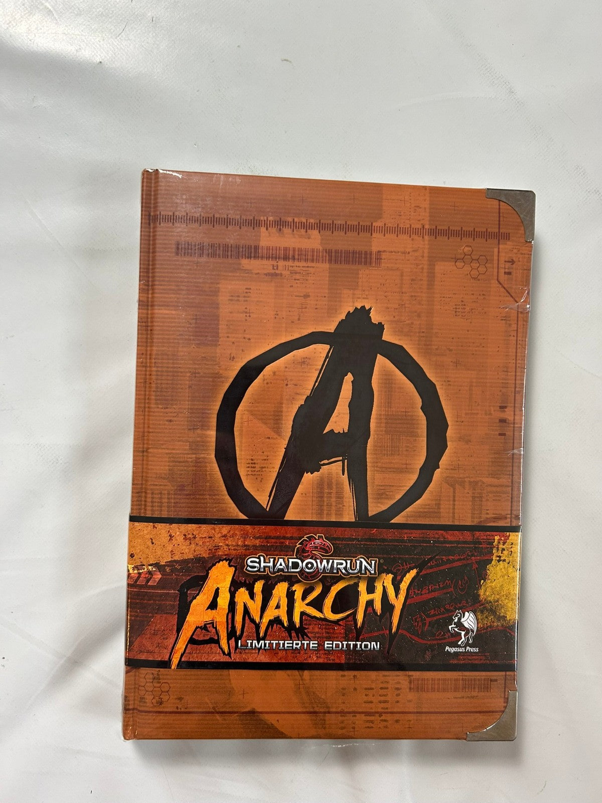 Shadowrun 5 Anarchy Limitierte Edition Hardcover Pegasus Spiele  NEU in Folie - Ansicht 2