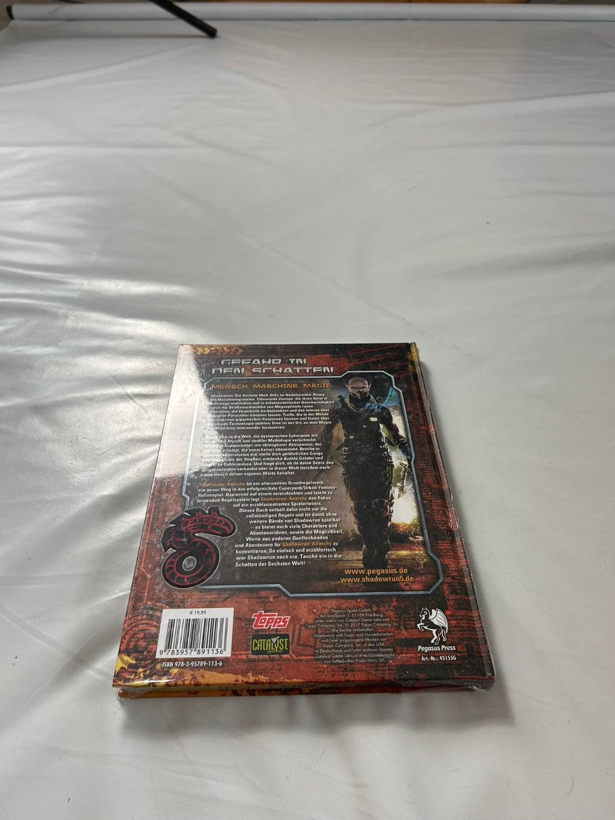 Shadowrun 5 Anarchy Regel Werk Hardcover Pegasus Spiele  NEU in Folie - Ansicht 7