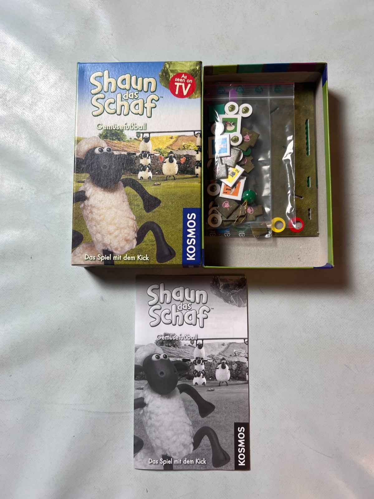 Shaun das Schaf Gemüsefußball Mitbringspiel Kosmos - Vollständig - Ansicht 2