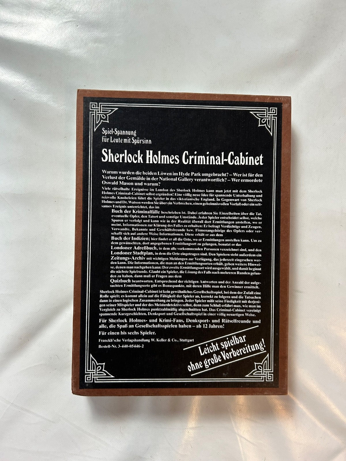 Sherlock Holmes Criminal Cabinet Detektivspiel  Vollständig - Ansicht 8