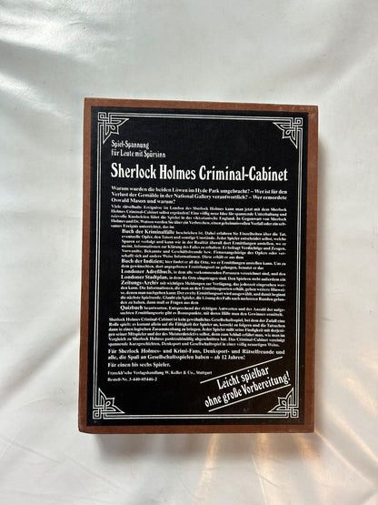 Sherlock Holmes Criminal Cabinet Detektivspiel  Vollständig - Ansicht 8