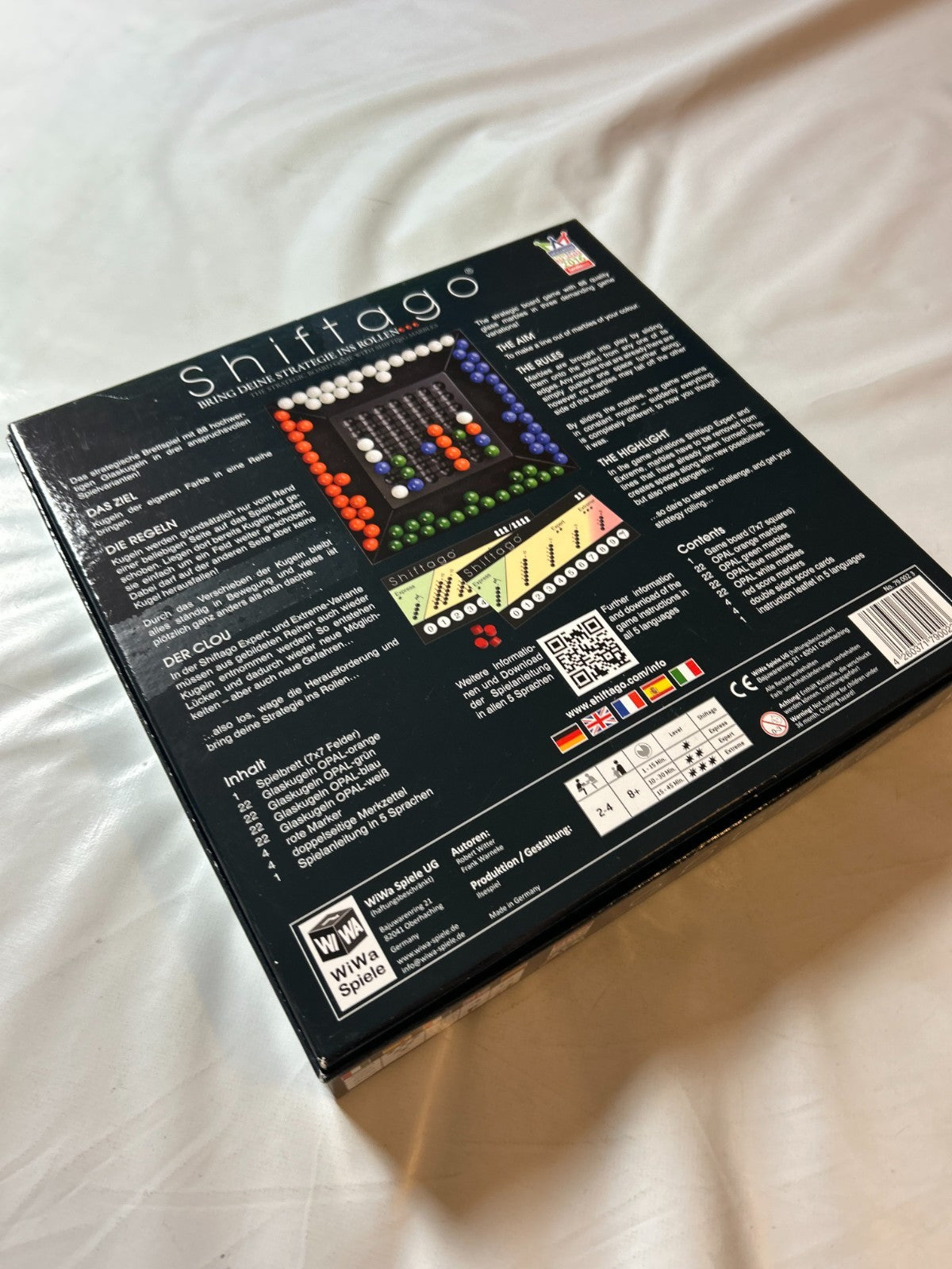 Shiftago WiWa Spiele Bettspiel Strategiespiel Familienspiel  Vollständig - Ansicht 11